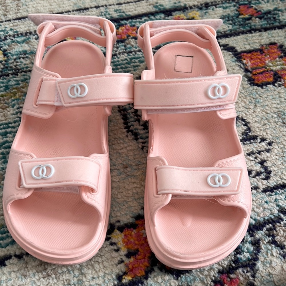 Pink sandals